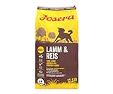 JOSERA Lamm & Reis (1 x 12,5 kg) | Hundefutter mit Lamm als einziger tierischer...