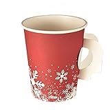 PAPSTAR 85494 Papp-Trinkbecher 'Winter Time', 0, 2 L