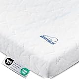 Topper 90x200 Bed Gel Topper 90x200 6cm Höhe, Abnehmbare Matratzenbezug mit...