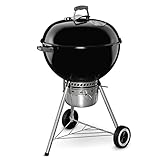 Weber Original Kettle Premium Holzkohlegrill, 55,9 cm, Schwarz