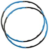PEARL Sports Hula Hoop Fitnessreifen: 2er-Set Hula-Hoop-Reifen,...