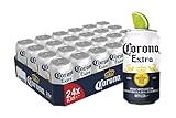 Corona Extra Premium Lager Dosenbier, EINWEG, Internationales Lager Bier (24 X...