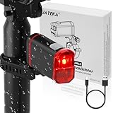 Fahrrad Rücklicht LED Fahrradrücklicht USB-C Aufladbar StVZO Zugelassen...