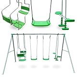 HyperMotion 6-Personen-Schaukel für Kinder 3+, Gartenschaukel mit 2 klassischen...
