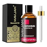 MAYJAM Geranie Ätherisches Öl 30ML, Geranieöl für Diffusor, Luftbefeuchter,...