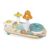 Janod - Pure Musiktisch mit 5 Funktionen - Kinder Spieltisch aus Holz -...