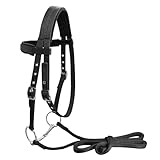 Frdhee Trensenzaum Lilly, Trensenzaum Gebisslos Horses Schwarz Hochwertige...