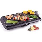 Duronic GP20 elektrischer Tischgrill 2000 W, Antihaftbeschichtung, drinnen und...