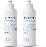 Anagel 250 ml Ultraschall-Übertragungsgel, 2 Stück