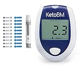 KetoBM Blut-Keton-Meter-Kit für Keto-Diät-Tests – Komplettes Keton-Test-Kit...