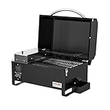 onlyfire Pelletsmoker Räuchergrill, 8-in-1-Multifunktion Holzpelletgrill &...