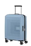 American Tourister Aerostep - Spinner S, Erweiterbarer Handgepäck, 55 cm, 36/40...