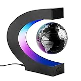 Surplex C-form Magnetische Schweben Floaten Weltkarte Globus mit Led Display...