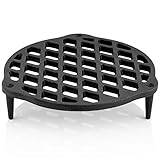 BBQ-Toro Gusseisen Stapelrost | Einsatz für Dutch Oven, Ø 22 cm | 4,5 QT Dutch...