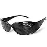 Ganzoo Raster-Brille/Loch-Brille für Augen-Training und Entspannung,...