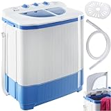 tectake® portable, mobile 4,5 kg Mini Waschmaschine + 3,5 kg Wäscheschleuder...