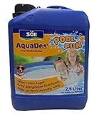 Söll 81456 AquaDes Pool-Desinfektion flüssig 2,5 l - wirksame Poolreinigung...