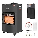 Kohree 4200 Watt Keramik Gasheizer, Gasheizung Dreifacher Sicherheitsschutz,...