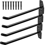 WELLGRO 4X Wandreifenhalter - Reifen Wandhalterung - inkl. Metallschrauben und...
