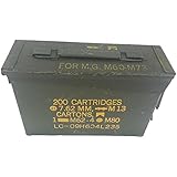 Armeeverkauf US Munitionskiste Metallkiste klein gebraucht 27,5 x 10,0 x 18,5 cm...