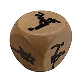 Lcdg Liebes-Würfel Kama Sutra Aus Holz - Einzeln verkauft