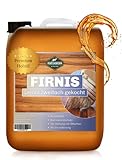 Martenbrown® Leinöl Firnis farblos im 5l Kanister | Holzöl 2-fach gekocht |...