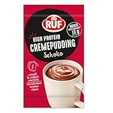 RUF High Protein Cremepudding Schoko, Schoko-Pudding aus der Tasse mit 13g...