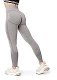 Bellivalini Sport Leggings Damen High Waist Push Up Scrunch Fitness Seamless...