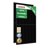 Longi Solarmodul 405W Fullblack monokristallin mit Lieferung zum Wunschtermin