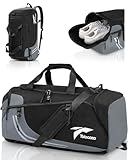 Tolaccea Sporttasche Herren Rucksackfunktion Groß 45L Reisetasche Sportrucksack...