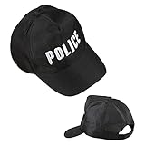 W WIDMANN MILANO Party Fashion 03636 - Polizei Cap, Größenverstellbar, Police,...