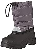 Playshoes Unisex Kinder Schneestiefel, Grau (33 Grau), 28/29