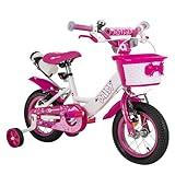 Actionbikes Kinderfahrrad Daisy 12 Zoll | Kinder Fahrrad für Mädchen - Ab 2-5...