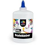 OfficeTree 250 ml Flüssigkleber Bastelkleber Lösungsmittelfrei - Bastelleim...