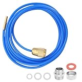 TYBYBB Hochdruck Rohrreiniger, Rohrreinigungsschlauch für Wasserhahn 3 Meter...