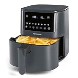 Rachs KOCHWERK Digitale Heißluftfritteuse 4,2L | Airfryer mit Touchscreen für...