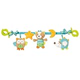 Fehn Kinderwagenkette Baby Mobile Sleeping Forest – Babymobile Kette mit...