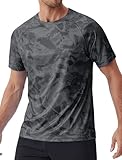 PINSPARK Sonnenschutz Shirt Herren UPF 50+ Sport Tshirts Frühling Funktions...