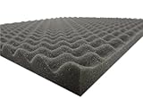 Noppenschaumstoff (ca.100cm x 50cm x 3cm) Akustik Schaumstoff Dämmung