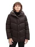 TOM TAILOR Damen 1037572 Recycled Down Puffer-Jacke mit Stehkragen, 14482-deep...