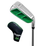 Golf Chipper für Männer 35 45 55 60 Grad Grüner Kopf Rechtshänder, Edelstahl...