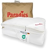 PARADIES Ganzjahresdecke 135x200 cm - Prima Bio, Öko-Tex 100 Klasse 1,...