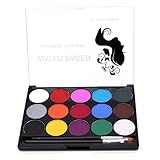 POFET Body Painting Face Paint Kit, 15 Farben ungiftige professionelle Palette...