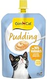 GimCat Pudding mit Calcium - Katzensnack aus echter laktosereduzierter Vollmilch...