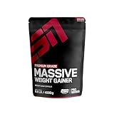 ESN Massive Weight Gainer, Chocolate Cream, 4 kg, ideal für die Massephase, bis...