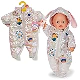 BABY born Schneeanzug mit Hasenohren - Hochwertige Puppenbekleidung -...