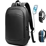 HEROIC KNIGHT Laptop Rucksack Herren 17 Zoll wasserdichter erweiterbarer...
