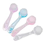 Healifty 4 pcs Gesichtsreinigungsbürste manuell Hornbürste Massage weiche...