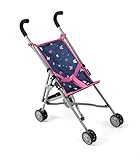 Bayer Chic 2000 Puppenbuggy Roma, Puppenwagen, Mini-Buggy, Butterfly, Navy-pink,...