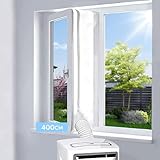 EGNBU 400CM Fensterabdichtung für Mobile Klimageräte, Klimaanlagen,...